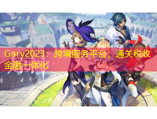 Gary2023:跨境服務(wù)平臺(tái),通關(guān)稅收金融一體化