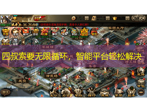 四叔索要無限循環，智能平臺輕松解決