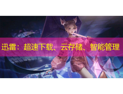 迅雷：超速下載、云存儲(chǔ)、智能管理